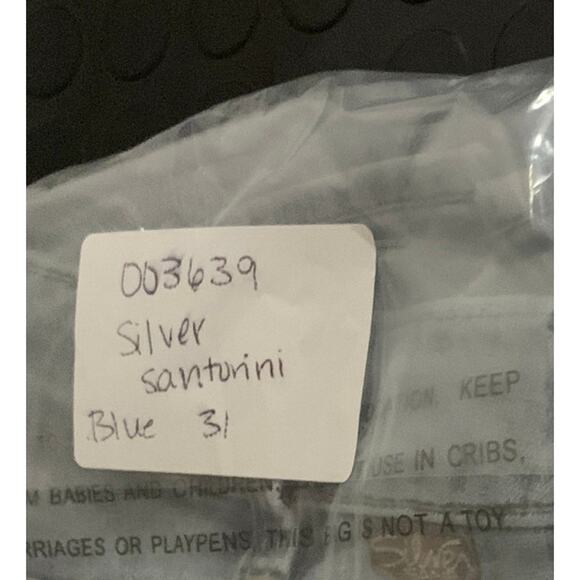 Silver Jeans Womens 31 Blue Santorini Low Rise Bootcut Denim Pockets 90s 00s Y2K - Picture 13 of 13